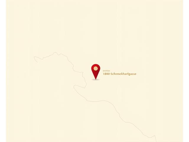 Karte von Wien, Standort von Krummelkorn Konfekt