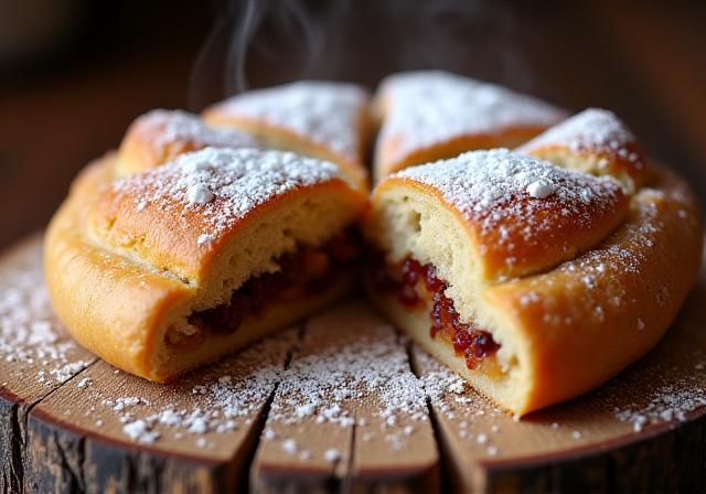 Klassischer Apfelstrudel von Krummelkorn Konfekt