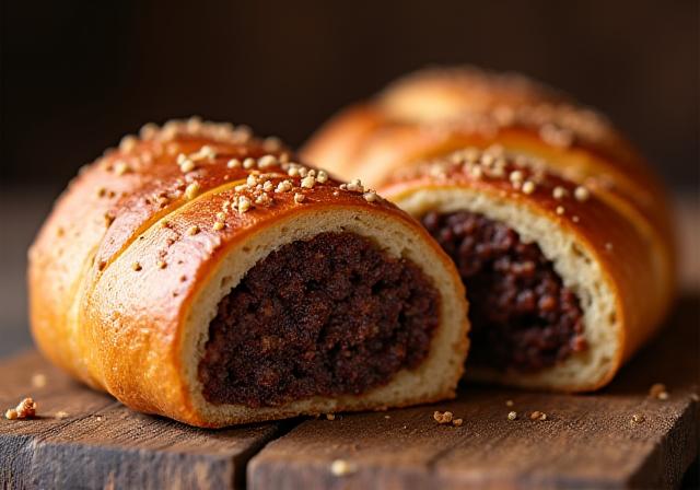 Nussbeugel Gebäck von Krummelkorn Konfekt